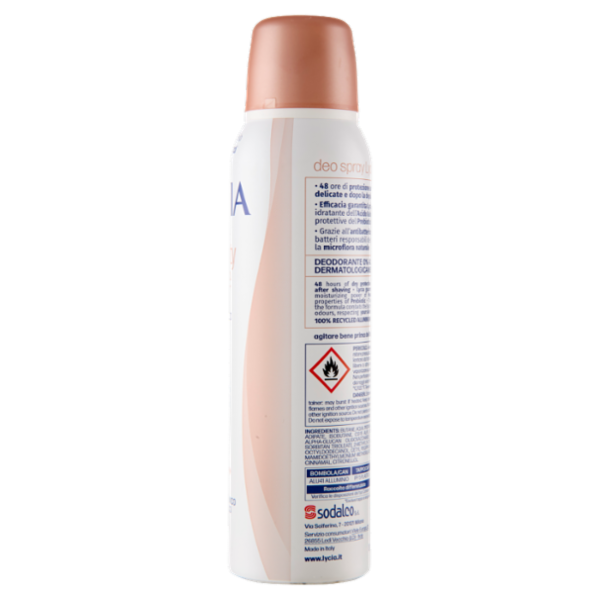 Lycia beauty care con Acido Ialuronico e Prebiotico deo spray 150 ml