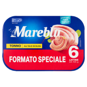 Mareblu Tonno All'Olio Di Oliva 6 x 105 g