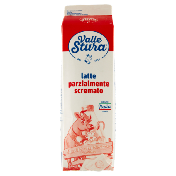 Valle Stura latte parzialmente scremato 1000 ml