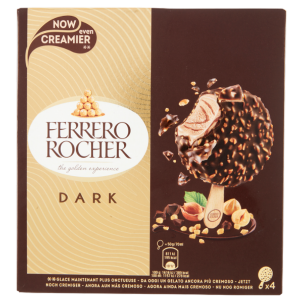 Ferrero Rocher Dark 4 x 50 g