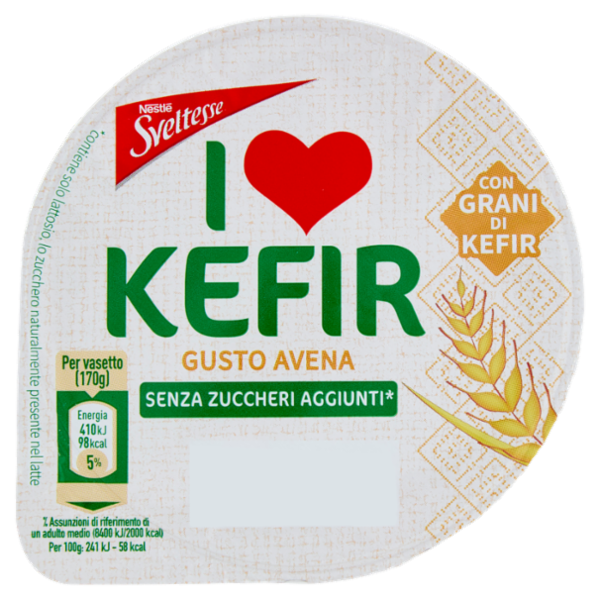 SVELTESSE I Love Kefir Pot Avena 1x170g