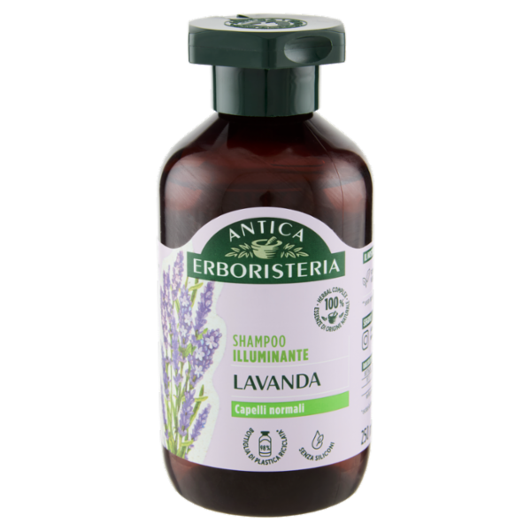 Antica Erboristeria Shampoo Illuminante Lavanda Capelli normali 250 ml