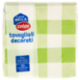Selex Casa Bella Tovaglioli 2 Veli 33X33 cm Decoro Damier Kiwi 30 pezzi