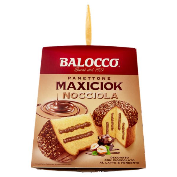 Balocco Panettone Maxiciok Nocciola 800 g