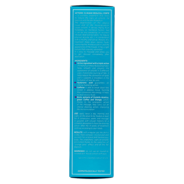Clinians Intense A Bodycare Crema Rassodante Anticellulite* Reducell Forte 200 mL