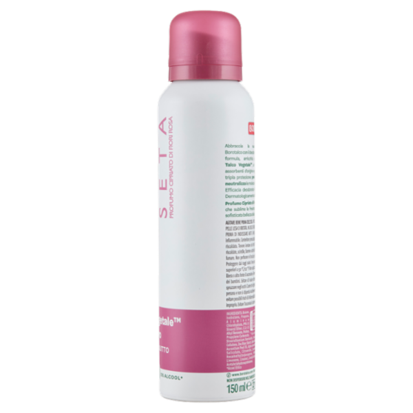 Borotalco Seta Profumo Cipriato di Fiori Rosa Deo Spray 150 ml