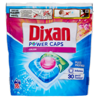 DIXAN Power Caps Color 35pz (490g)