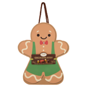 Feletti Gingerbread Cioccolatini Ripieni Cioccolato Extra Fondente Con Crema Nocciola 200 g