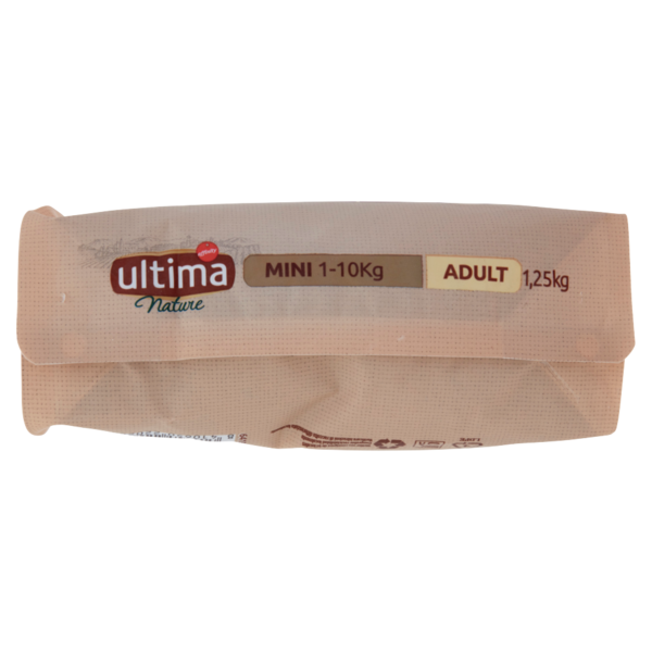 Ultima Nature Dog Mini 1-10kg Adult con Agnello Fresco 1,25 kg