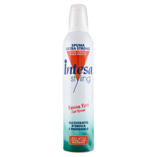 Intesa styling Spuma Extra Strong Ravviva Ricci all'Estratto d'Ortica e Pantenolo 300 mL