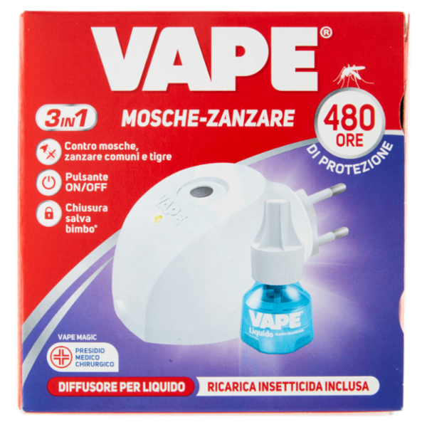 VAPE Elettroemanatore Liquido Mosche-Zanzare 22 ml