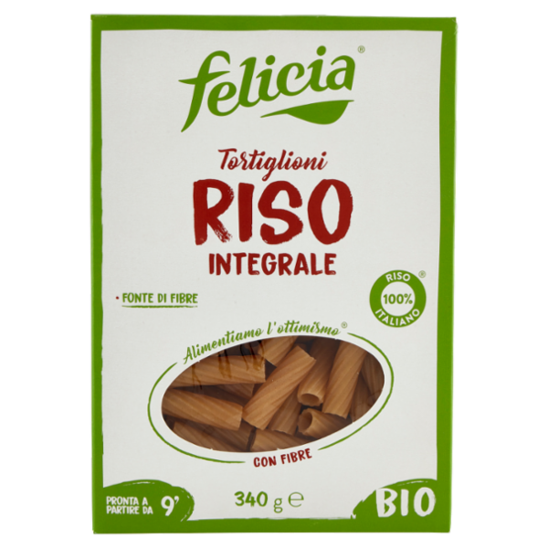 Felicia Bio Tortiglioni Riso Integrale 340 g