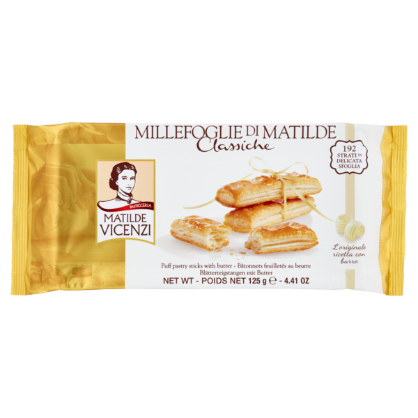 Pasticceria Matilde Vicenzi Millefoglie d'Italia Classiche 125 g