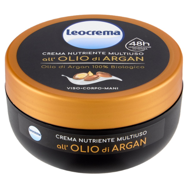 Leocrema Crema Nutriente Multiuso all'Olio di Argan 150 ml