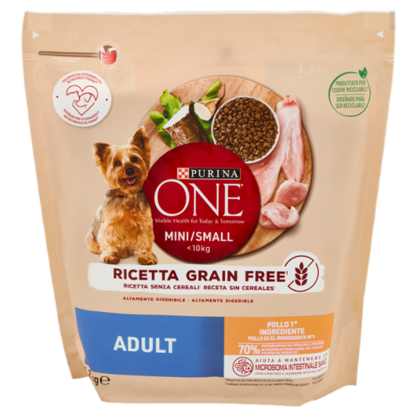 PURINA ONE Mini/Small Grain Free Adult Pollo 1,2 kg