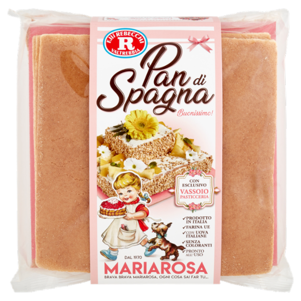 Mariarosa Pan di Spagna 3 pezzi 380 g