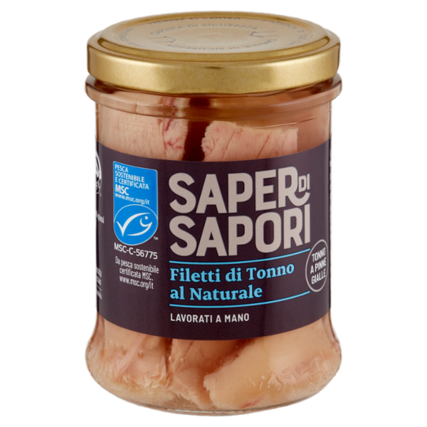 Selex Saper di Sapori Filetti di Tonno al Naturale 180 g