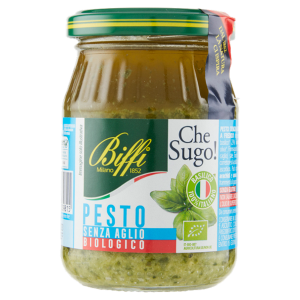 Biffi Che Sugo! Pesto Senza Aglio Biologico 190 g