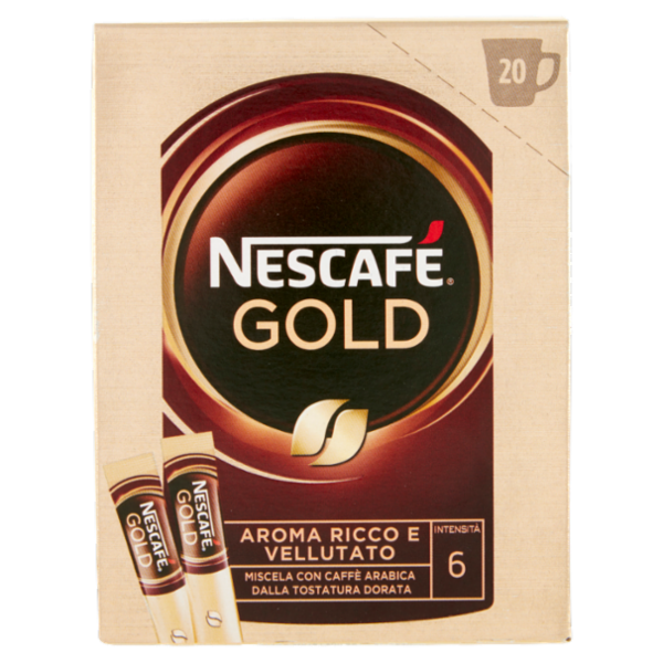 NESCAFÉ Gold Caffè Solubile 20 Bustine da 1,7g
