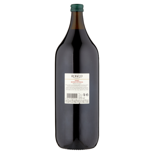 Cantine Ronco Vino Rosso d'Italia 2 l