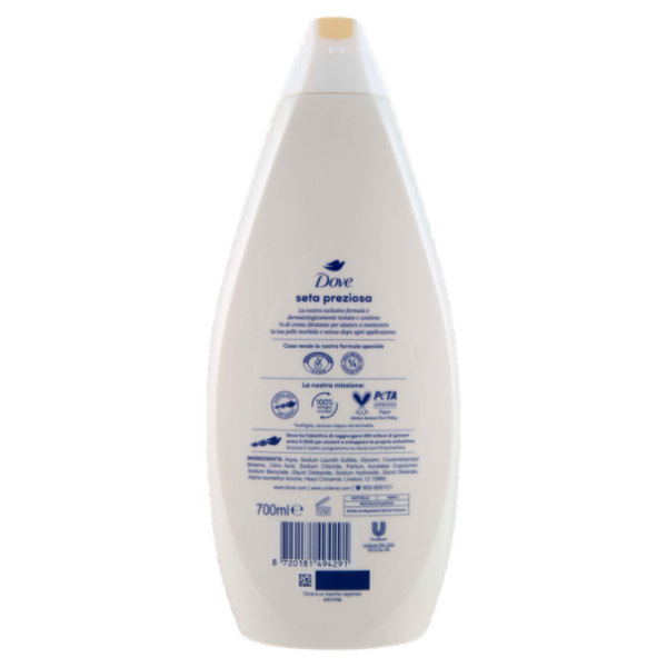 Dove bagnodoccia seta preziosa 700 ml