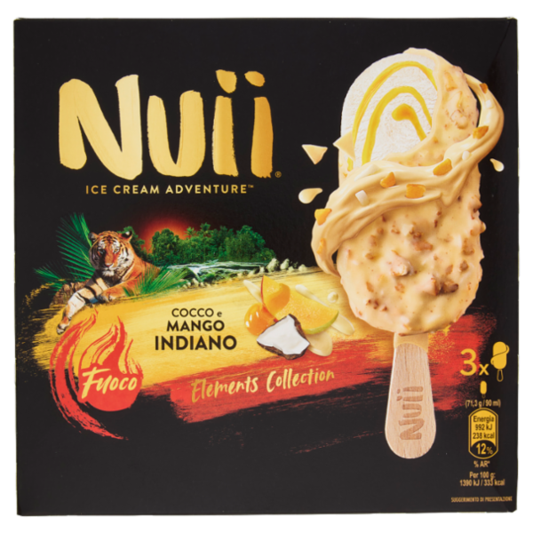 NUII Cocco e Mango Indiano 3x71,3g