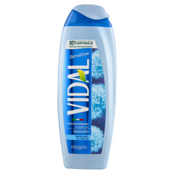 Vidal Sensitive Docciaschiuma Talco Liquido 250 ml