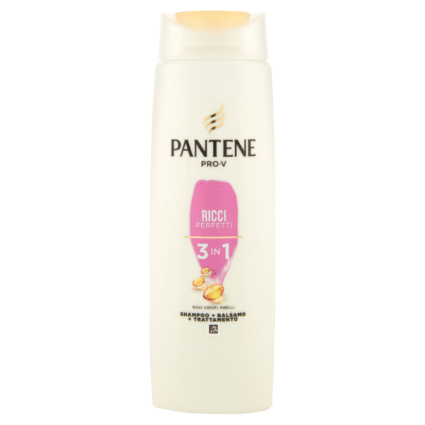 Pantene Shampoo+Balsamo+Trattamento 3in1 Ricci Perfetti 225 ml