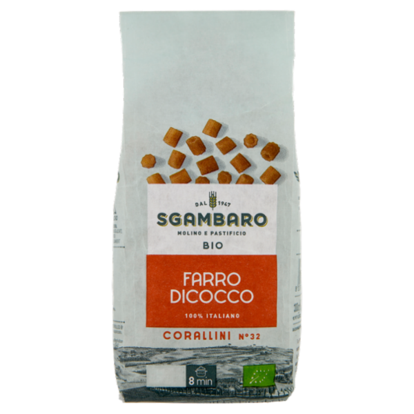 Sgambaro Bio Farro Dicocco Corallini N°32 300 g