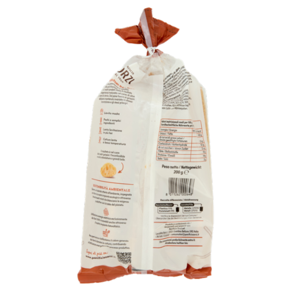Panificio Zorzi Grissino Valdadige Integrale 200 g