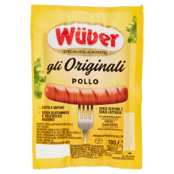 Wüber gli Originali Pollo 100 g