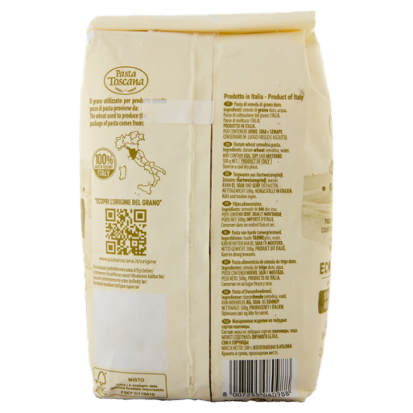 Pasta Toscana Penne Rigate 98 500 g