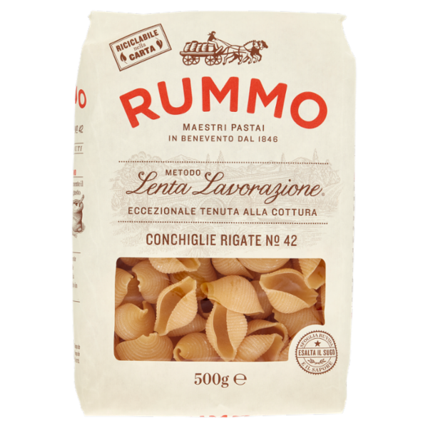 Rummo Conchiglie Rigate N° 42 500 g