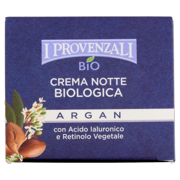 I Provenzali Bio Crema Notte Biologica Argan 50 mL