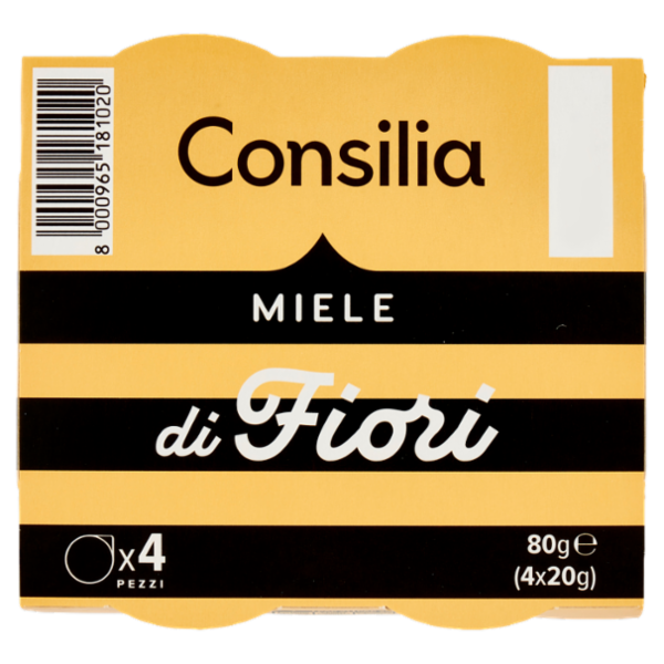 Consilia Miele di Fiori 4 x 20 g