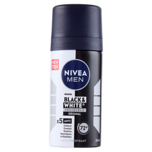 Nivea Men Black & White Invisible Original Anti-Perspirant 35 ml
