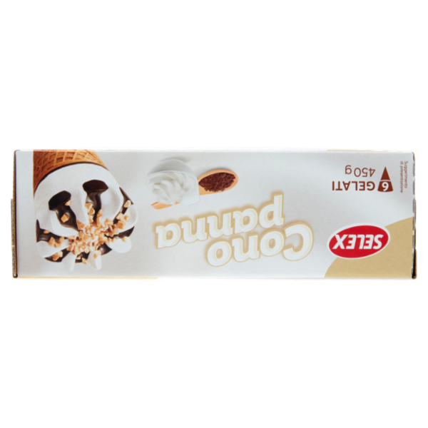 Selex 6 Coni di Gelato Panna 450 g