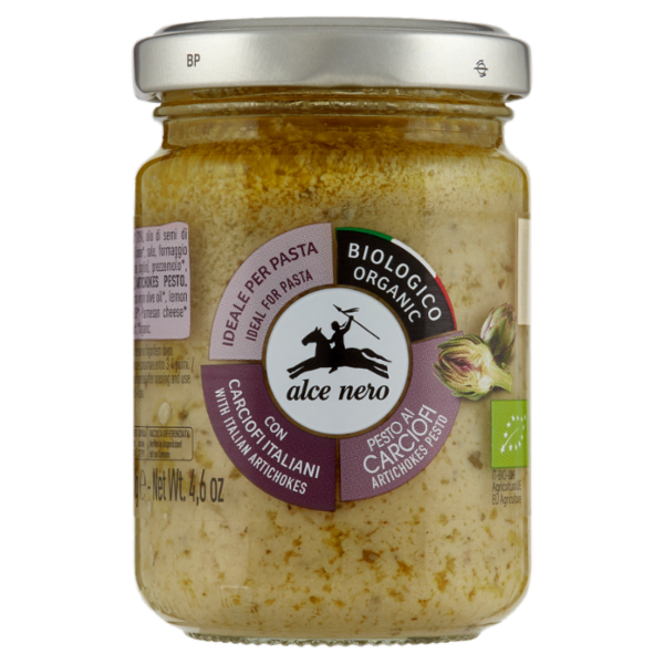 alce nero Pesto ai Carciofi 130 g