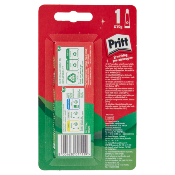 PRITT colla Trasparente 20 g