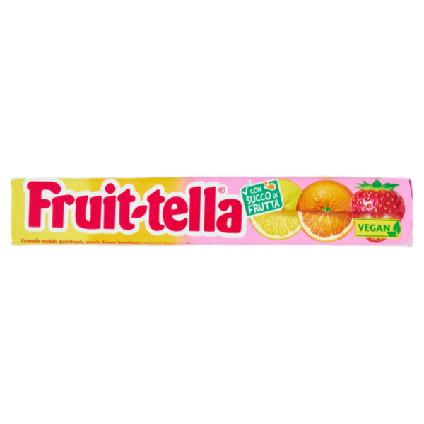 Fruit-tella gusti Fragola, Arancia, Limone 41 g