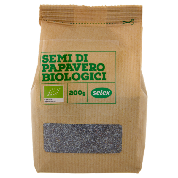 Selex Semi di Papavero Biologici 200 g
