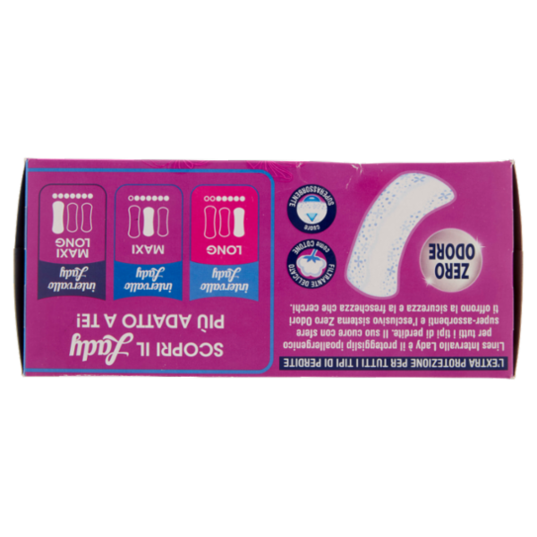 Lines intervallo Lady proteggislip Long Ripiegato Disteso 24 pz