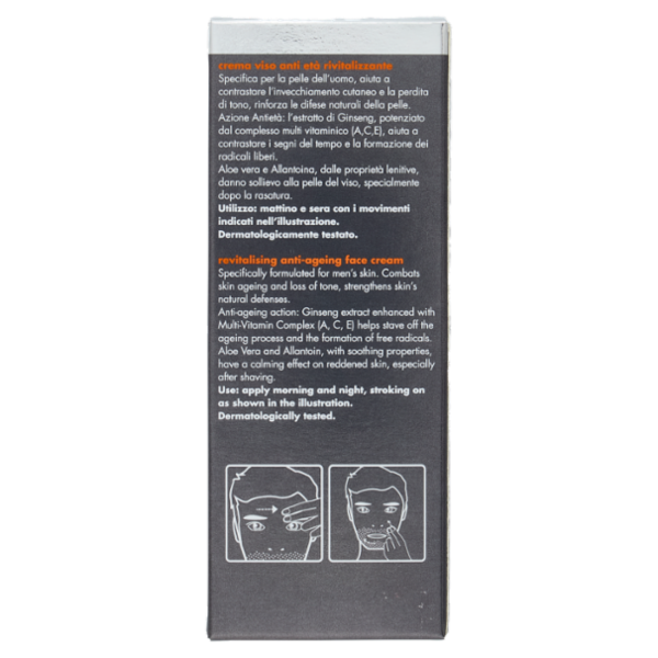Dermolab Uomo crema viso anti età rivitalizzante 50 ml