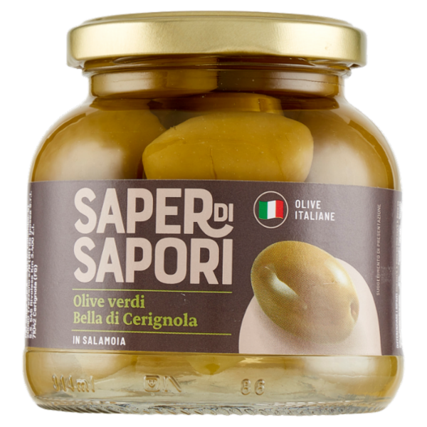 Selex Saper di Sapori Olive La Bella di Cerignola in Salamoia 300 g
