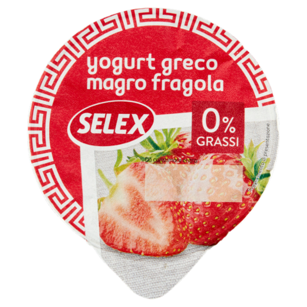 Selex Yogurt Greco Magro Fragola 170 g
