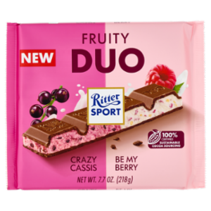 Ritter Sport Fruity Duo Crazy Cassis Be My Berry 218 g