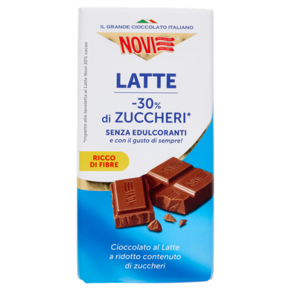 Novi Latte -30% di Zuccheri* 100 g