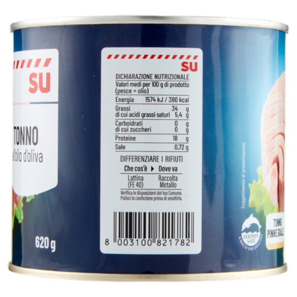 Sù Tonno all'Olio di Oliva 620 g