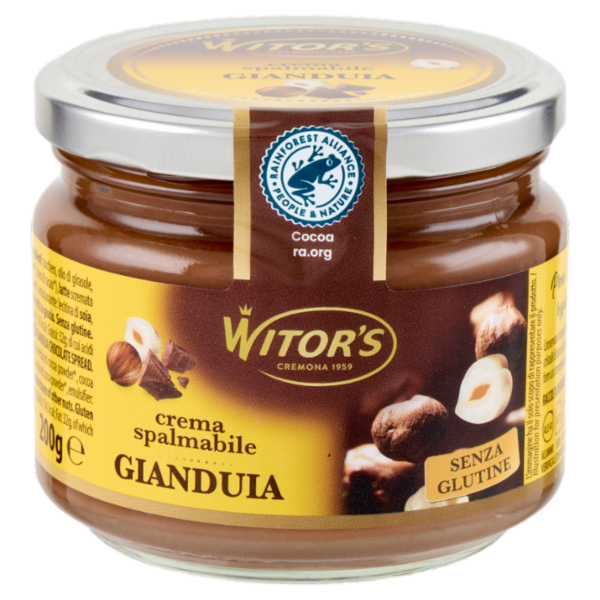 Witor's crema spalmabile Gianduia 200 g