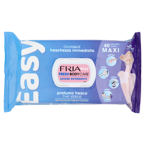 Fria Easy Fresh Body Care salviette Maxi 40 pz